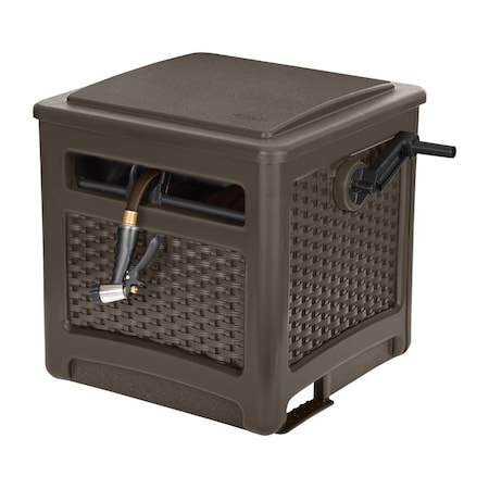 Suncast Suncast Smart Trak 225 ft. Brown Free Standing Hideaway Hose Reel CPLSMT200WDJ